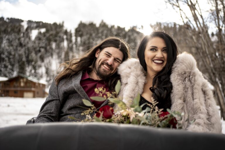 riding back to reception as Mr. Mrs 768x512